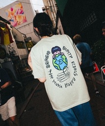 GARDEN TOKYO | The Make Happy Studio/ザメイクハッピーストゥディオ/FACE OKA×TMHS(Tシャツ/カットソー)