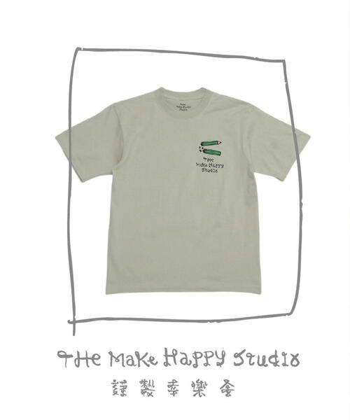 GARDEN TOKYO（ガーデントウキョウ）の「The Make Happy Studio/ザメイクハッピーストゥディオ/FACE OKA×TMHS（Tシャツ/カットソー・メンズ・その他10/ホワイト・M/L/XXL/XL）」の4枚目の写真