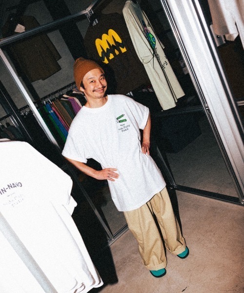 GARDEN TOKYO（ガーデントウキョウ）の「The Make Happy Studio/ザメイクハッピーストゥディオ/FACE OKA×TMHS（Tシャツ/カットソー・メンズ・その他10/ホワイト・M/L/XXL/XL）」の6枚目の写真