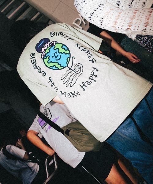 GARDEN TOKYO（ガーデントウキョウ）の「The Make Happy Studio/ザメイクハッピーストゥディオ/FACE OKA×TMHS（Tシャツ/カットソー・メンズ・その他10/ホワイト・M/L/XXL/XL）」の8枚目の写真