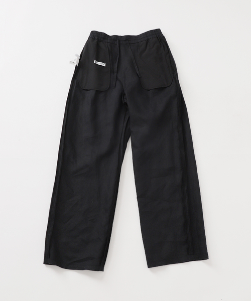 B.C STOCK(ベーセーストック)の「《追加5》手洗い可 / フレンチリネンストレートパンツ(その他パンツ・レディース・ブラック/カーキ/ベージュ・SMALL/MEDIUM)」の13枚目の写真