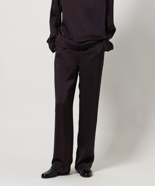 LOEFF（ロエフ）の「＜LOEFF＞テーパード パンツ（その他パンツ・レディース・ダークブラウン/ネイビー・0/1）」の8枚目の写真