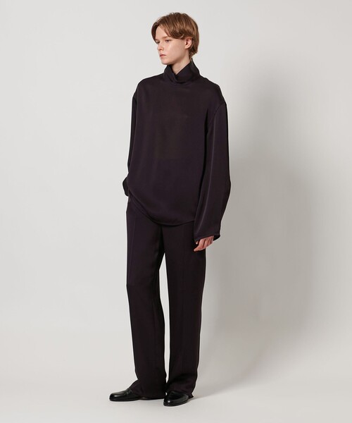 LOEFF(ロエフ) クロップドテーパードパンツ 黒 LOEFF(ロエフ) クロップドテーパードパンツ 黒 LOEFF（ロエフ