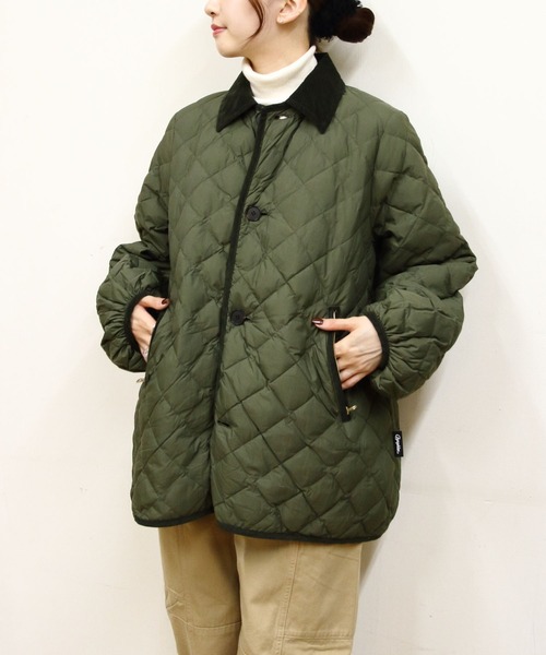 Gymphlex/ジムフレックス キルトダウン パフスリーブ ミドルコート
