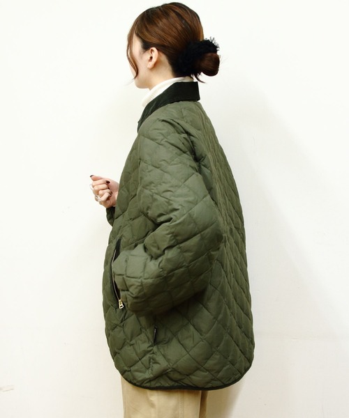 Gymphlex/ジムフレックス キルトダウン パフスリーブ ミドルコート