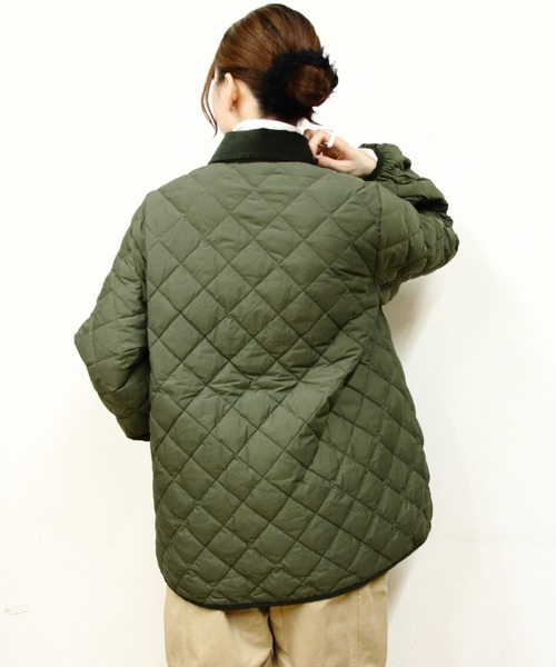 Gymphlex/ジムフレックス キルトダウン パフスリーブ ミドルコート