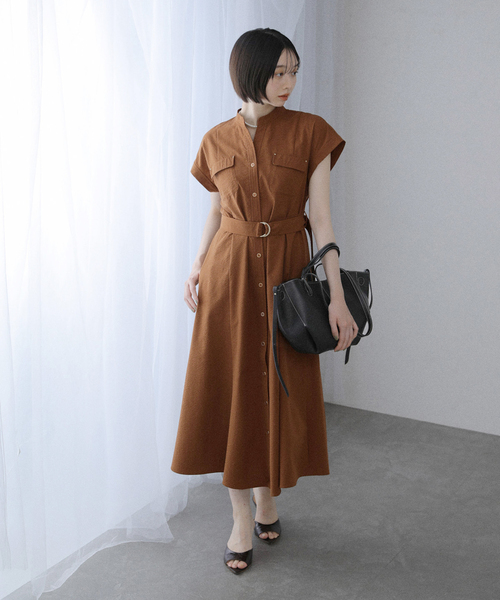 La TOTALITE(ラトータリテ)の「ANDREA CARDONE/アンドレア カルドネ マルチWAY レザートートバッグ(トートバッグ・レディース・キャメル/ブラック・FREE)」の6枚目の写真