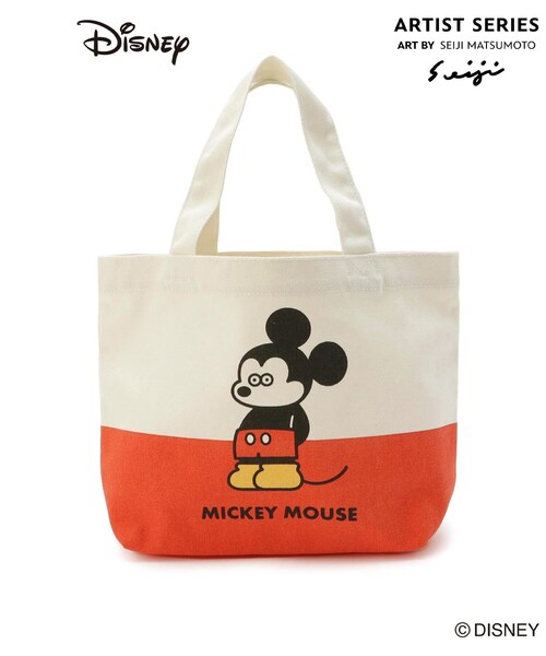 ワンズテラス限定】ディズニー マチ付きバッグ 松本セイジ（その他雑貨