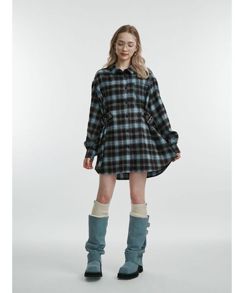 jouetie（ジュエティ）の「ニットレッグウォーマー（レッグウォーマー・レディース・アイボリー/ブラック/グレー・FREE）」の17枚目の写真