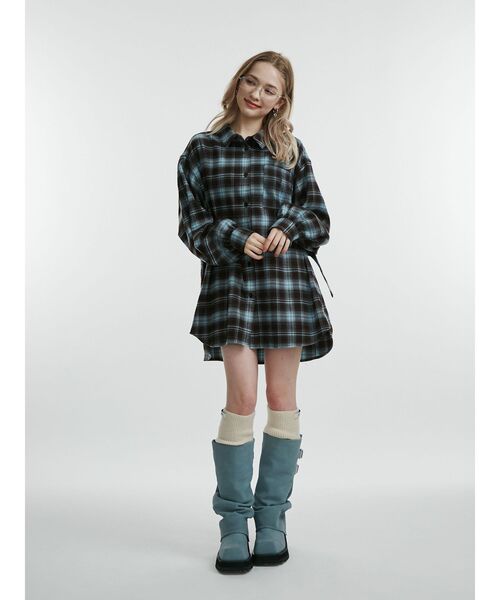 jouetie（ジュエティ）の「ニットレッグウォーマー（レッグウォーマー・レディース・アイボリー/ブラック/グレー・FREE）」の18枚目の写真