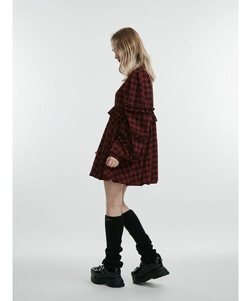 jouetie（ジュエティ）の「ニットレッグウォーマー（レッグウォーマー・レディース・アイボリー/ブラック/グレー・FREE）」の20枚目の写真