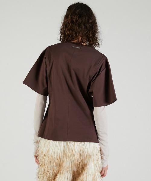 PRANK PROJECT(プランクプロジェクト)の「STUDIOロゴTシャツ / STUDIO Logo T-Shirt(Tシャツ/カットソー・レディース・ブラック/ホワイト/ブラウン・FREE)」の21枚目の写真