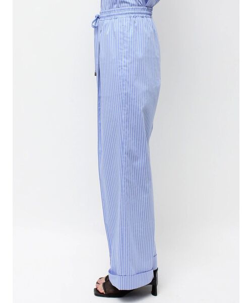 TONAL(トーナル)の「パジャマデザインパンツ(その他パンツ・レディース・ライトブルー/オフホワイト/チャコールグレー・MEDIUM)」の13枚目の写真