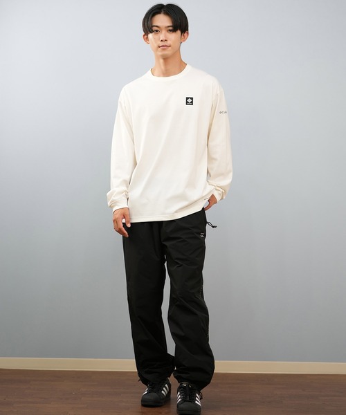 Columbia（コロンビア）の「columbia/コロンビア FORTMORNING GRAPHIC L/S T ロンT/長袖Tシャツ バックプリント 吸湿速乾 紫外線防止 PM0578（Tシャツ/カットソー・メンズ・ダークベージュ/ホワイト/ダークグレー/グリーン・XL/L/M/S）」の8枚目の写真