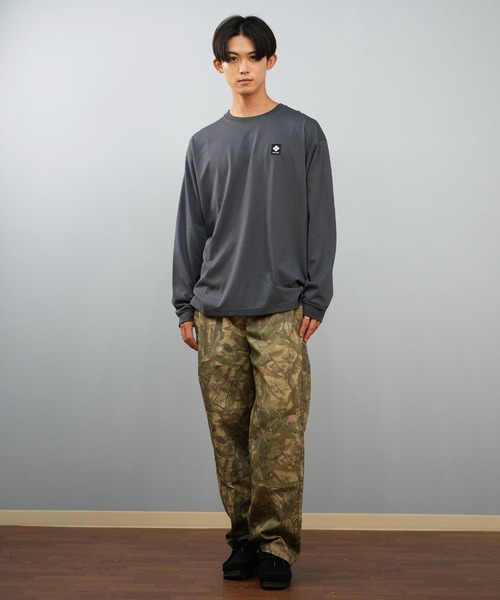 Columbia（コロンビア）の「columbia/コロンビア FORTMORNING GRAPHIC L/S T ロンT/長袖Tシャツ バックプリント 吸湿速乾 紫外線防止 PM0578（Tシャツ/カットソー・メンズ・ダークベージュ/ホワイト/ダークグレー/グリーン・XL/L/M/S）」の14枚目の写真