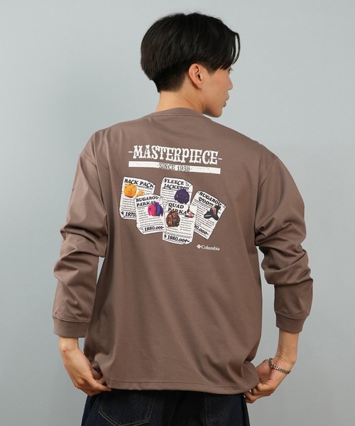 Columbia（コロンビア）の「columbia/コロンビア FORTMORNING GRAPHIC L/S T ロンT/長袖Tシャツ バックプリント 吸湿速乾 紫外線防止 PM0578（Tシャツ/カットソー・メンズ・ダークベージュ/ホワイト/ダークグレー/グリーン・XL/L/M/S）」の19枚目の写真