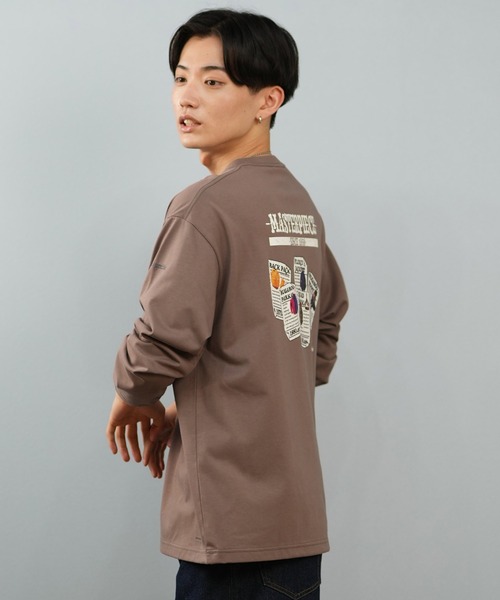 Columbia（コロンビア）の「columbia/コロンビア FORTMORNING GRAPHIC L/S T ロンT/長袖Tシャツ バックプリント 吸湿速乾 紫外線防止 PM0578（Tシャツ/カットソー・メンズ・ダークベージュ/ホワイト/ダークグレー/グリーン・XL/L/M/S）」の18枚目の写真