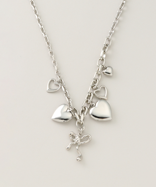 Soierie（ソワリー）の「【Soierie/ソワリー】Innocent heart necklace（ネックレス・レディース・シルバー・FREE）」の5枚目の写真