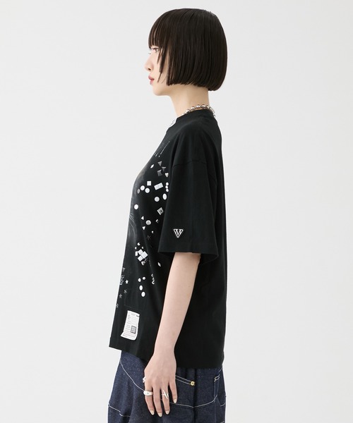 Maison MIHARA YASUHIRO（メゾンミハラヤスヒロ）の「【MIHARA YASUHIRO/ミハラヤスヒロ】EMBELLISHED DISTRESSED TEE/エンベリッシュド ディストレスト Tシャツ（Tシャツ/カットソー・レディース・ホワイト/グレー/ブラック・36）」の10枚目の写真