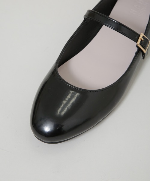 NANO universe（ナノユニバース）の「メリージェーンフラットパンプス（パンプス・レディース・ブラック/ボルドー・36/37/38）」の8枚目の写真