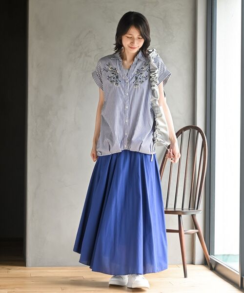 レア Cocco プロム ぞうさんの刺繍シャツ Mサイズ ワイシャツ ぞうさん 市松梅刺繍長袖シャツ – AUSTERE JAPAN KOROMO