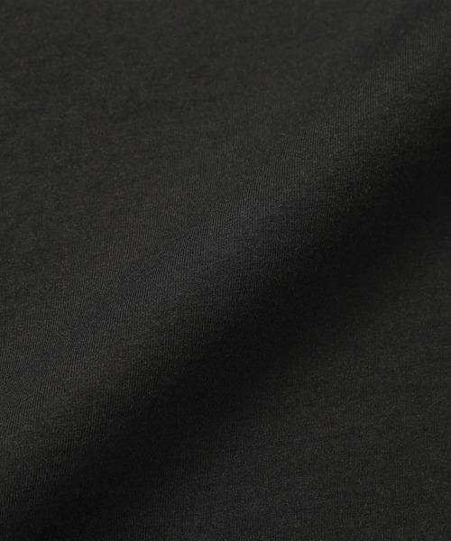 MUJI Labo（ムジラボ）の「〔MUJI Labo〕婦人　コットンヤク天竺長袖Ｔシャツ（Tシャツ/カットソー・レディース・ブラック/ダークブラウン/ダークグレー・M/L）」の5枚目の写真