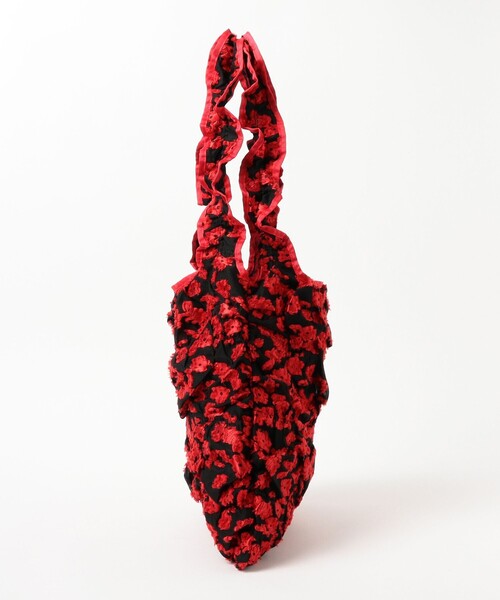 Casselini（キャセリーニ）の「【別注】Casselini / スクエア ギャザー トート（トートバッグ・レディース・ブラック/レッド・ONE SIZE）」の7枚目の写真