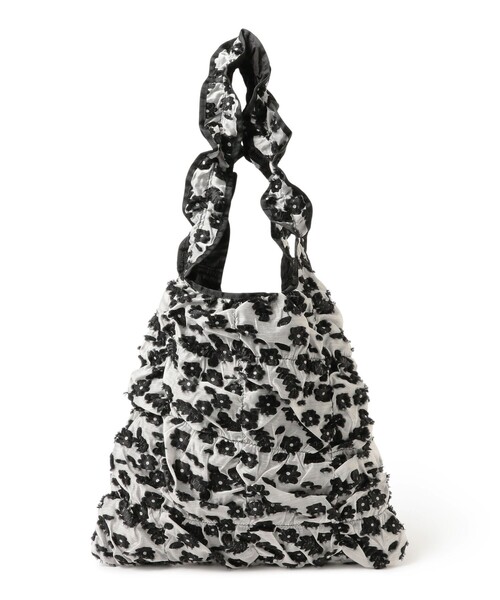 Casselini（キャセリーニ）の「【別注】Casselini / スクエア ギャザー トート（トートバッグ・レディース・ブラック/レッド・ONE SIZE）」の11枚目の写真