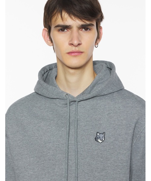 Maison Kitsune(メゾンキツネ)の「FOX HEAD COMFORT HOODIE(パーカー・メンズ・ブラック/グレー/ネイビー・XL/L/M/S/XS)」の3枚目の写真