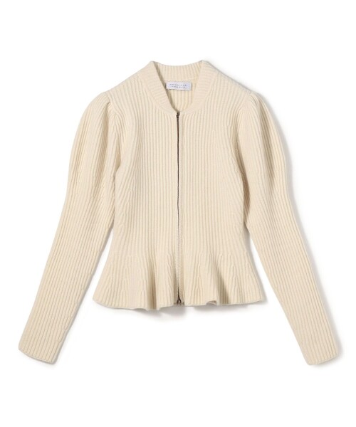 TOMORROWLAND （トゥモローランド）の「GABRIELA HEARST CARROL CARDIGAN（ニット/セーター・レディース・ホワイト/ネイビー・S）」の2枚目の写真