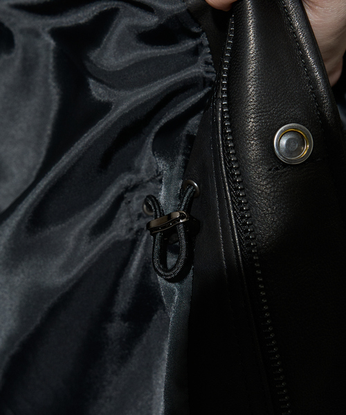 25A/W】M-65 カスタム レザージャケット（ブルゾン）｜5351 POUR