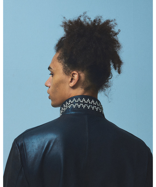 5351 POUR LES HOMMES（ゴーサンゴーイチプールオム）の「【25A/W】M-65 カスタム レザージャケット（ライダースジャケット・メンズ・ブラック・50/48/46/44）」の17枚目の写真