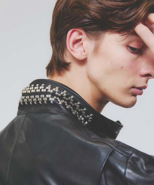 5351 POUR LES HOMMES（ゴーサンゴーイチプールオム）の「【25A/W】M-65 カスタム レザージャケット（ライダースジャケット・メンズ・ブラック・50/48/46/44）」の19枚目の写真