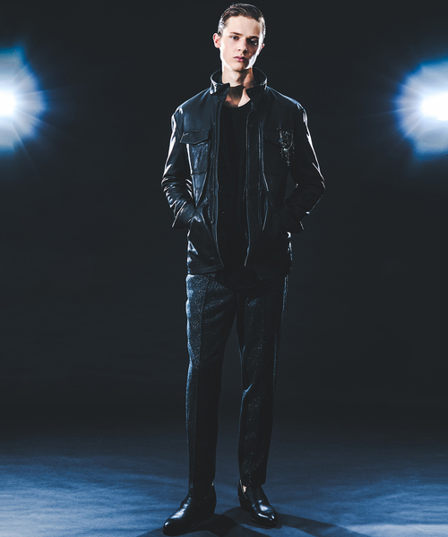 5351 POUR LES HOMMES（ゴーサンゴーイチプールオム）の「【25A/W】M-65 カスタム レザージャケット（ライダースジャケット・メンズ・ブラック・50/48/46/44）」の21枚目の写真