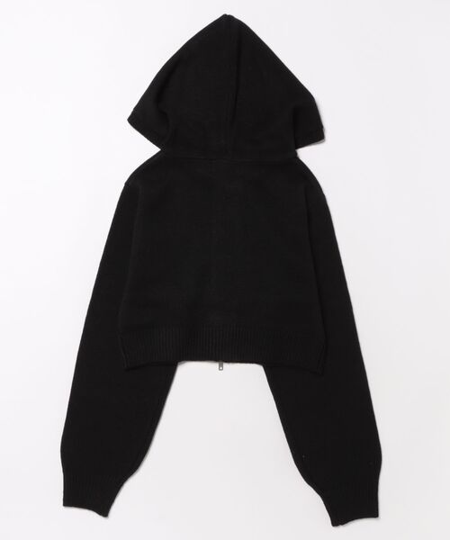 repipi armario（レピピ アルマリオ）の「【洗えるニット】スプレーロゴWZIPパーカー（パーカー・キッズ・ブラック/ピンク/チャコールグレー・MEDIUM/SMALL/LARGE）」の20枚目の写真