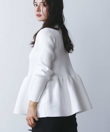 PICCIN PERLA（ピッチンペルラ）の「ハッチクルーネックニット（ニット/セーター）」