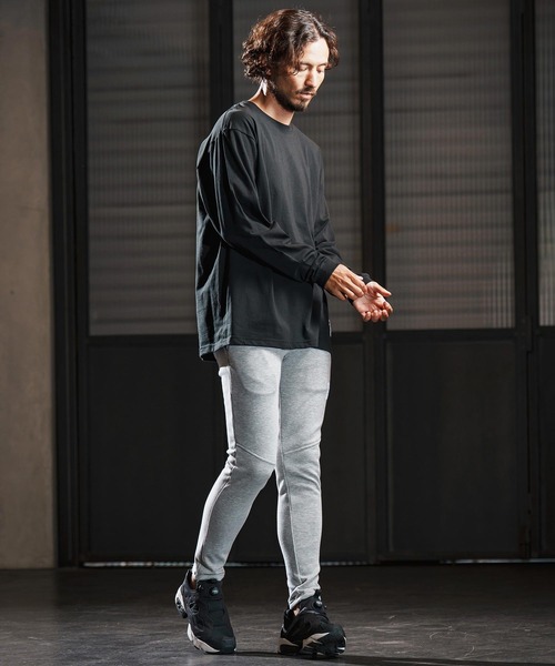 wjk reluxe(ダブルジェーケーリラックス)の「mlt5341-open end yarn long sleeve cut sew ロングスリーブカットソー(WR25W-27)(Tシャツ/カットソー・メンズ・ネイビー系/ホワイト/ブラック・S/XL/L/M)」の7枚目の写真