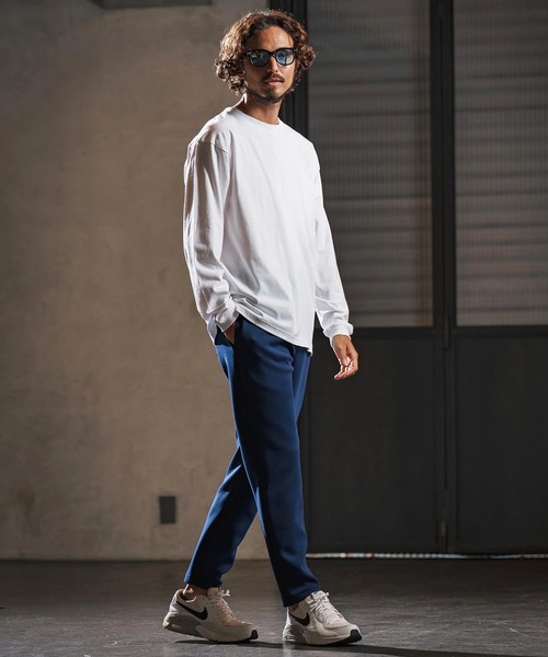 wjk reluxe(ダブルジェーケーリラックス)の「mlt5341-open end yarn long sleeve cut sew ロングスリーブカットソー(WR25W-27)(Tシャツ/カットソー・メンズ・ネイビー系/ホワイト/ブラック・S/XL/L/M)」の11枚目の写真
