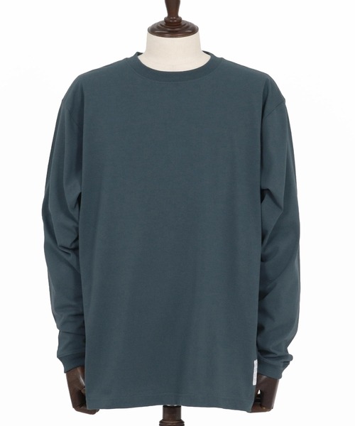 wjk reluxe(ダブルジェーケーリラックス)の「mlt5341-open end yarn long sleeve cut sew ロングスリーブカットソー(WR25W-27)(Tシャツ/カットソー・メンズ・ネイビー系/ホワイト/ブラック・S/XL/L/M)」の12枚目の写真