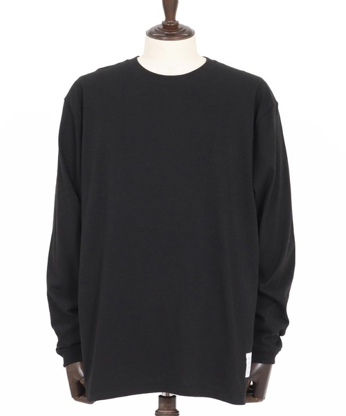 wjk reluxe(ダブルジェーケーリラックス)の「mlt5341-open end yarn long sleeve cut sew ロングスリーブカットソー(WR25W-27)(Tシャツ/カットソー・メンズ・ネイビー系/ホワイト/ブラック・S/XL/L/M)」の14枚目の写真