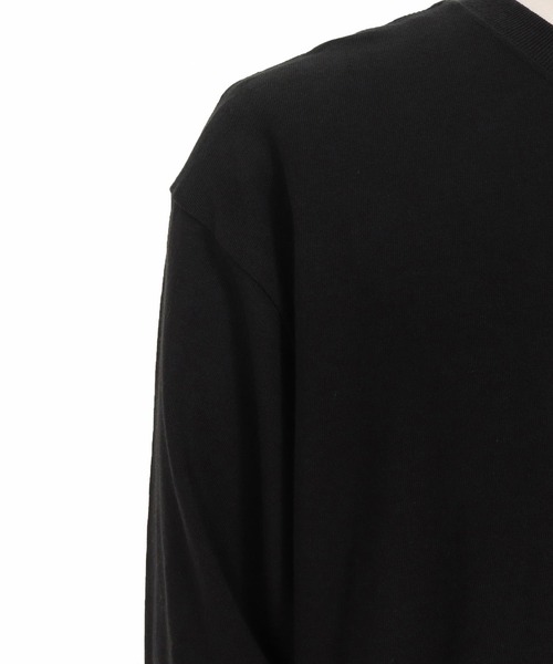 wjk reluxe(ダブルジェーケーリラックス)の「mlt5341-open end yarn long sleeve cut sew ロングスリーブカットソー(WR25W-27)(Tシャツ/カットソー・メンズ・ネイビー系/ホワイト/ブラック・S/XL/L/M)」の17枚目の写真