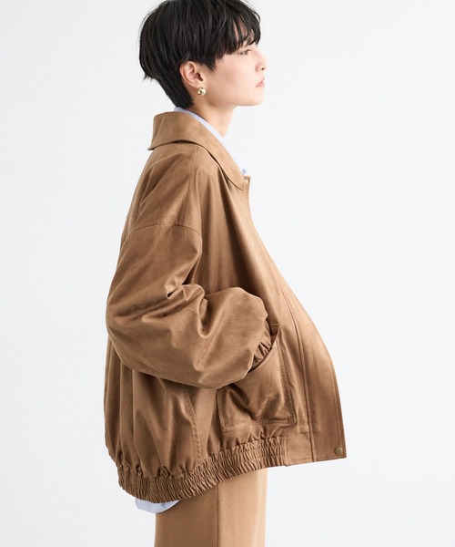 BARNYARDSTORM / フェイクスエードブルゾン