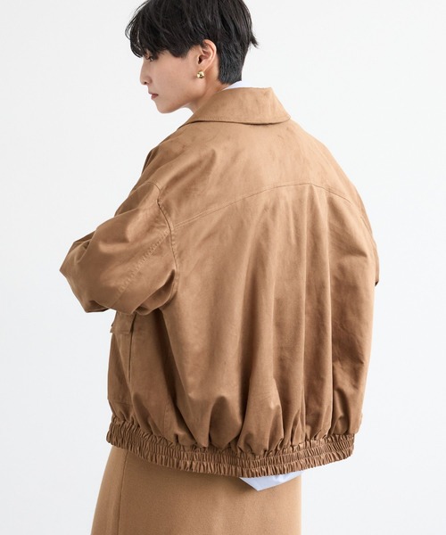 BARNYARDSTORM / フェイクスエードブルゾン