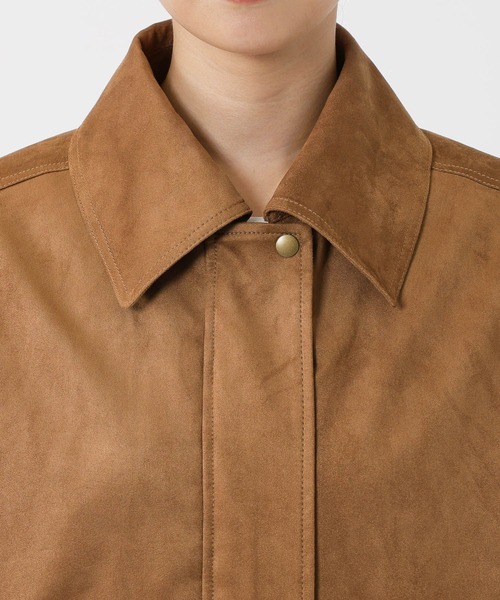 BARNYARDSTORM / フェイクスエードブルゾン