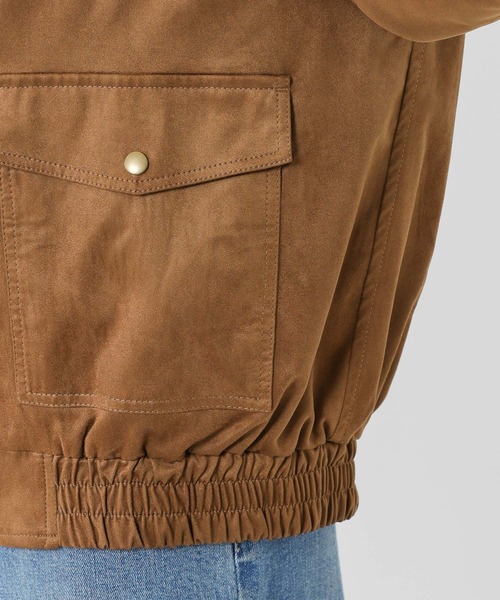 BARNYARDSTORM / フェイクスエードブルゾン