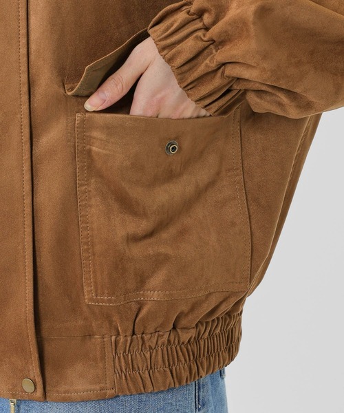 BARNYARDSTORM / フェイクスエードブルゾン