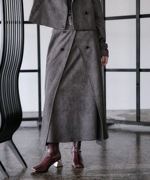 HARE | スウェードトレンチフレアスカート(HARE)(スカート)