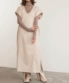 Ameri◆TRUCK JACKET LIKE FLARE DRESS M TRUCK JACKET LIKE FLARE DRESS