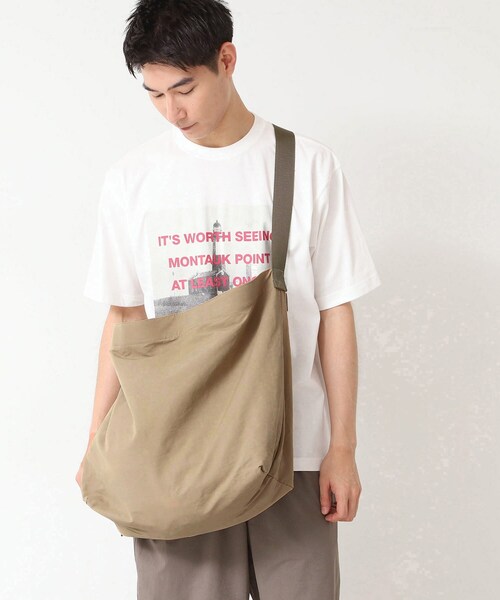 Dessin(デッサン)の「【ユニセックス・A4収納可】ビッグショルダーBAG(ショルダーバッグ・レディース・ブラック/ダークグレー/ベージュ・00)」の14枚目の写真