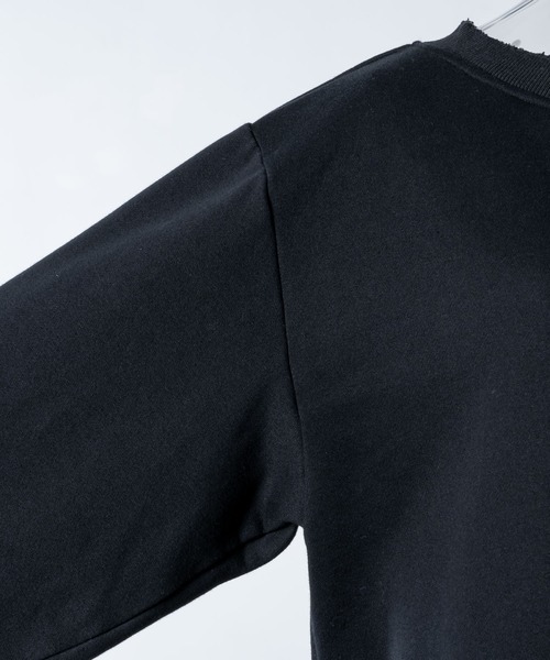 17HR（セブンティーンアワーズ）の「ルーズワンショルスウェット（スウェット・レディース・グレー/ブラック・FREE）」の8枚目の写真